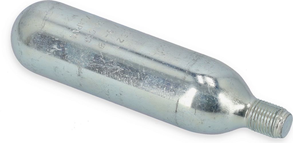CO₂ Ersatzpatrone Lalizas, 38 g, für Rettungswesten, Länge Produktbild 