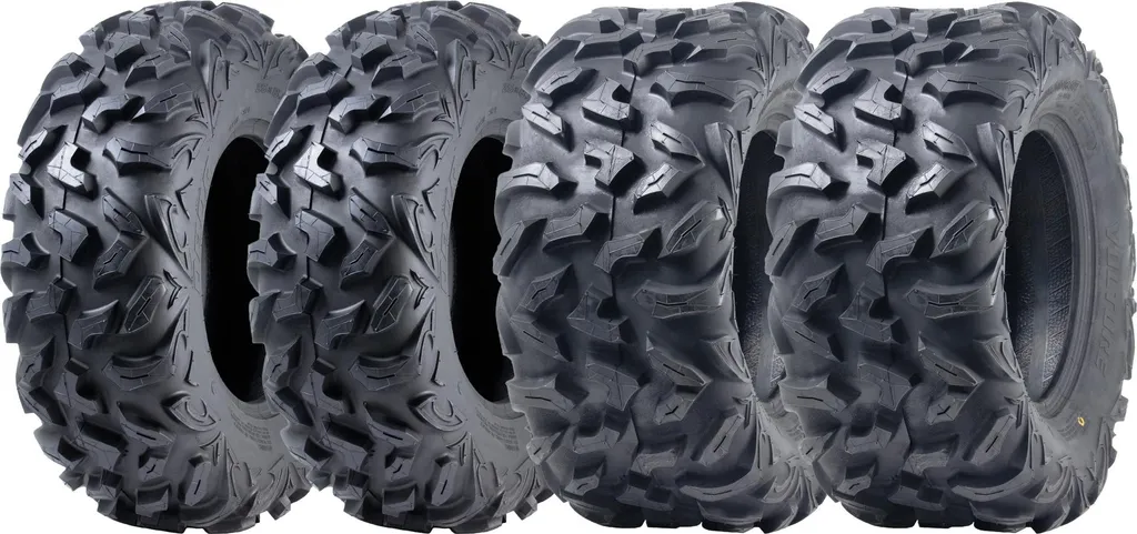 Pneus ATV OBOR Vulture 25x8.00R12 et 25x10.00R12 6 plis Pack de 4
