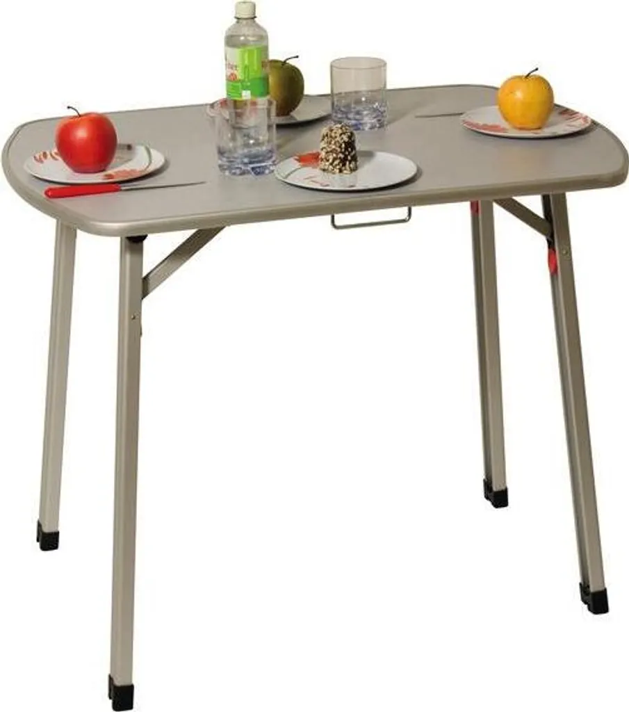 Table de camping Multi Camp4 idéale pour repas en van et pique-nique gris