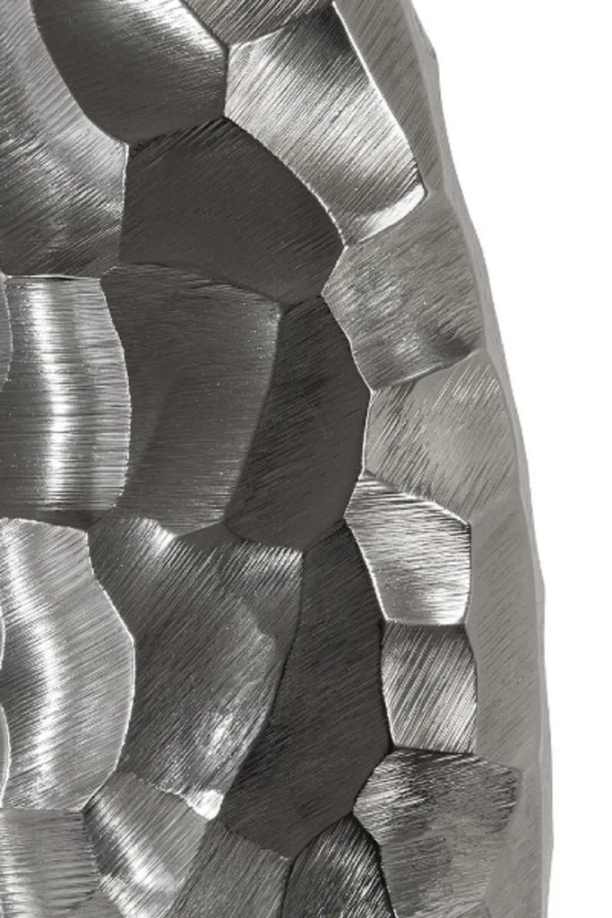 Vase en Métal Argenté Incassable : L'Objet Déco Luxe Durable - 3