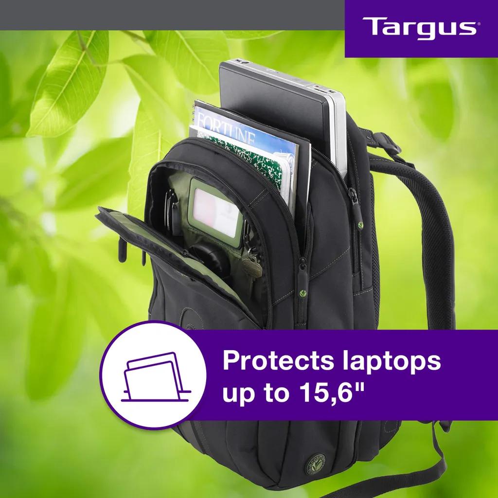 Sac ordinateur Targus TBB013EU robuste contre les chocs et éco-responsable - 18