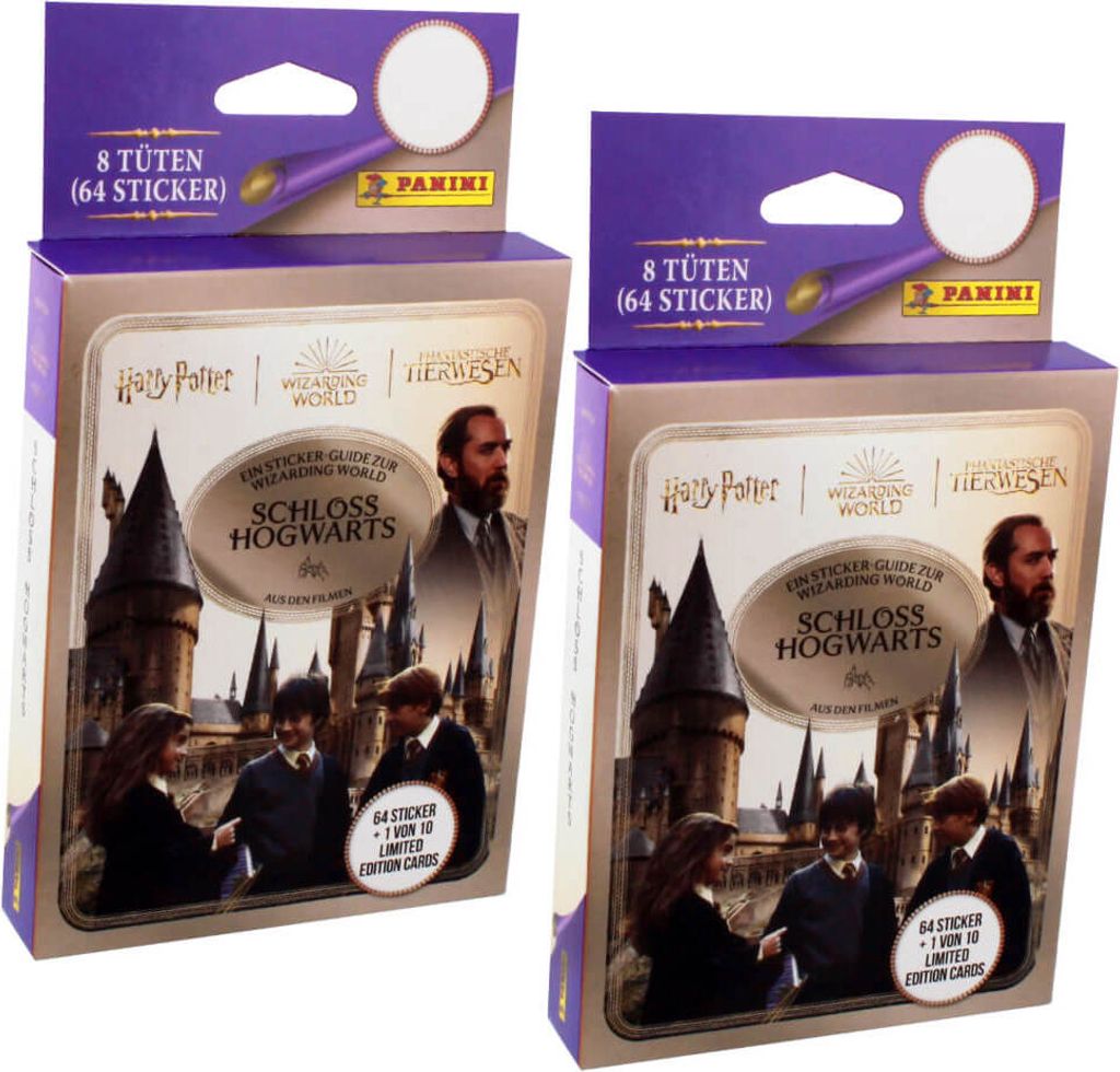 Panini Harry Potter Sticker Guide 3 - Schloss Hogwarts Sammelsticker (2025) - 2 Blister