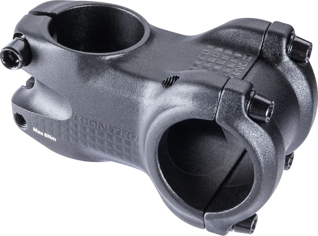 Potence de Vélo Contec Taos 31,8mm Noire pour Guidon VTT et Route 65mm