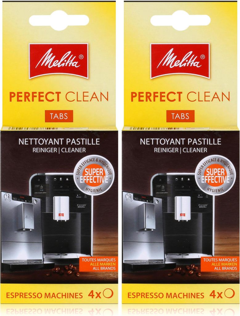 Melitta Perfect Clean Espresso Machines ReinigungsTabs Produktbild 