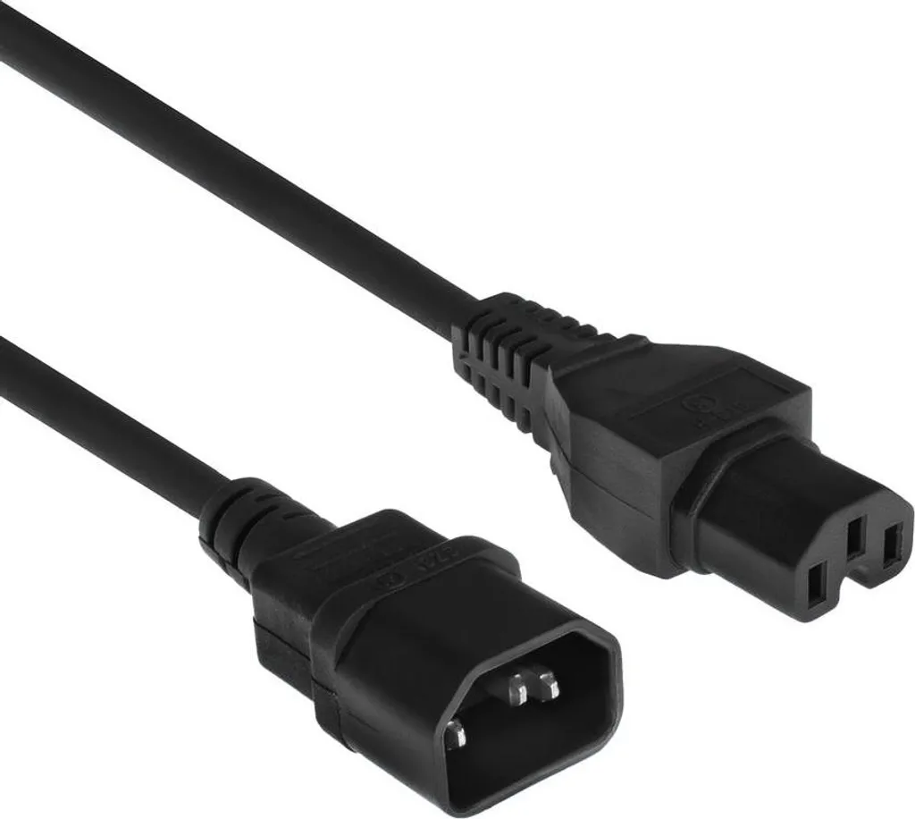 ACT AK5232 Cavo Alimentazione C14-C15 0.6m | Ideale per Rack Data Center