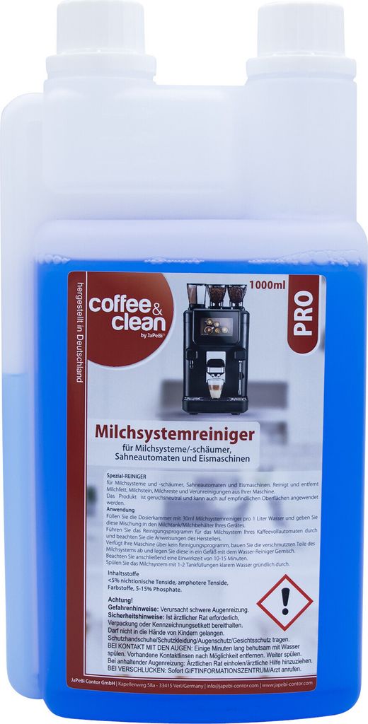 1L Milchsystemreiniger Milchreiniger f. Kaffeevollautomaten Produktbild 