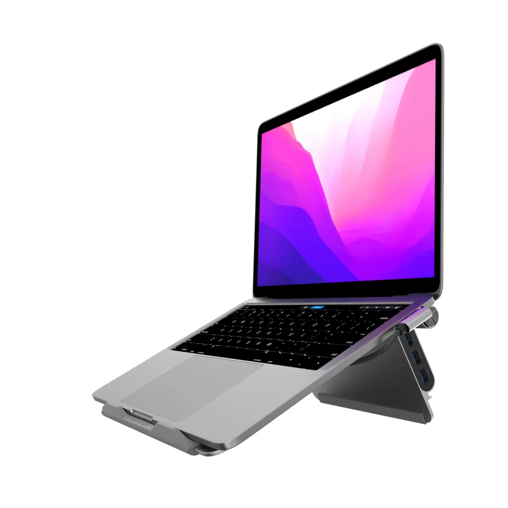 ADAM elements Hub USB-C avec support pliable pour iPad Pro et MacBook Air - 2