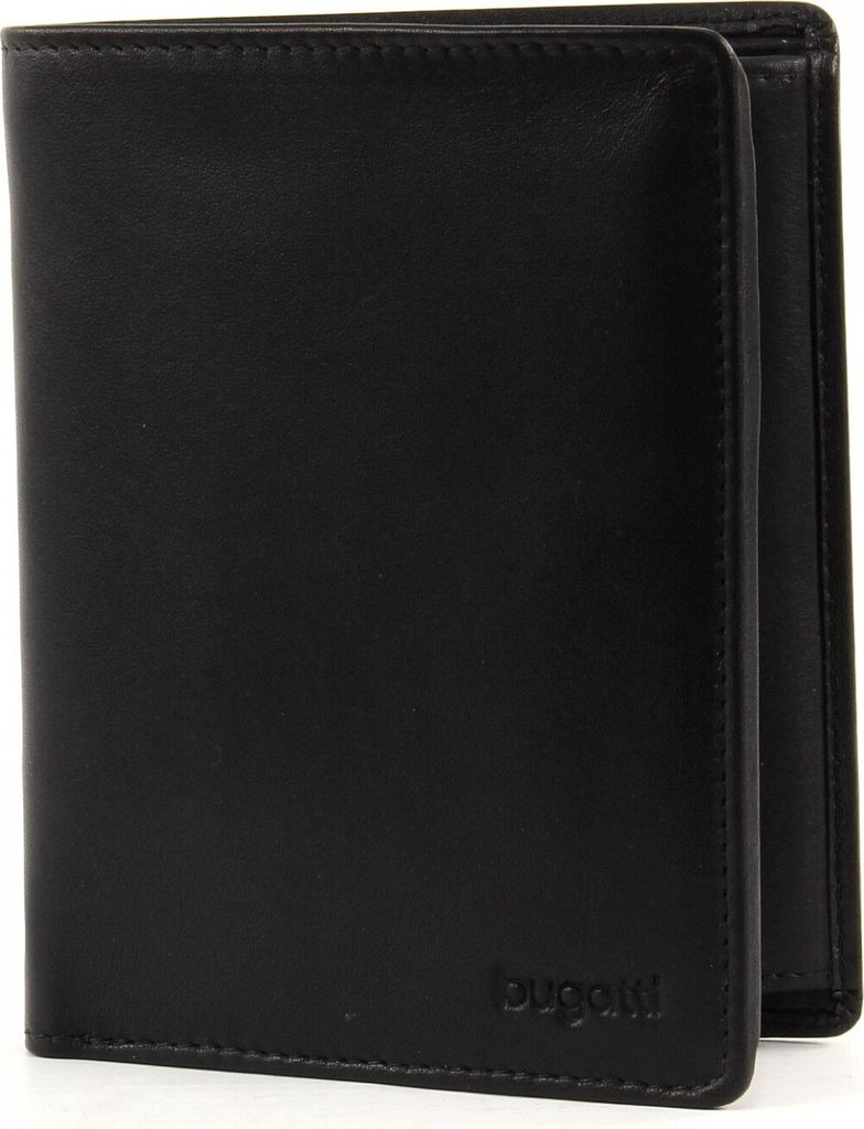 bugatti PRIMO Hochformatbörse medium schwarz Produktbild 