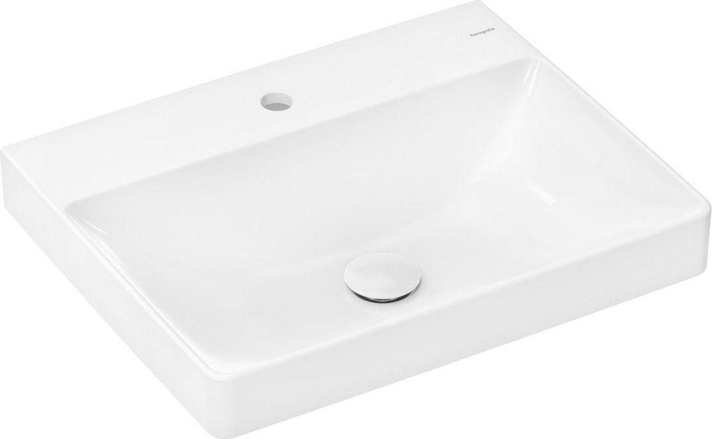 hansgrohe Xelu Q Waschtisch, wandhängend, ohne Überlauf, 600x480mm, Weiß, 61016450