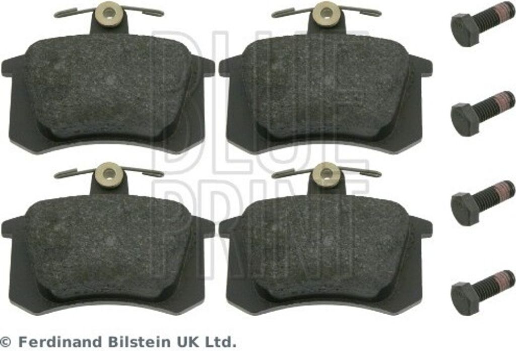 BLUE PRINT Bremsbeläge Satz Hinten für AUDI A4 Limousine (8D2, B5) ADV184274