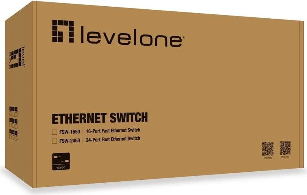 Switch LevelOne FSW-2450 24 Porte 10/100 | Prezzo e Specifiche Online - 10