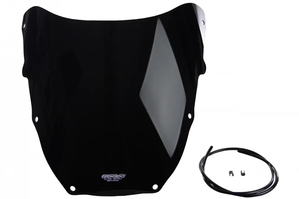 Pare-brise moto MRA Yamaha TRX 850 noir opaque type origine avec ABE