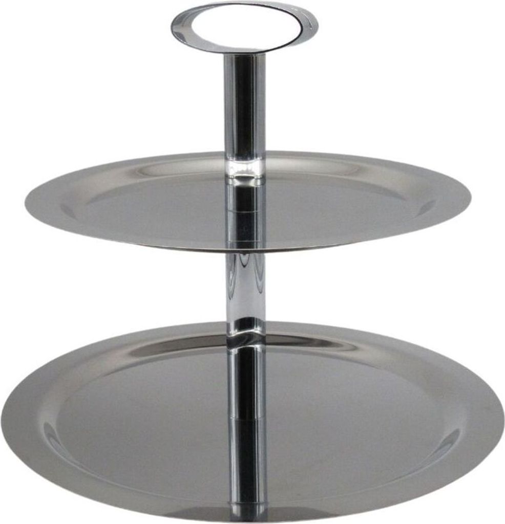 Etagere 2 stöckig Serviere Kuchen Ständer platte Produktbild 