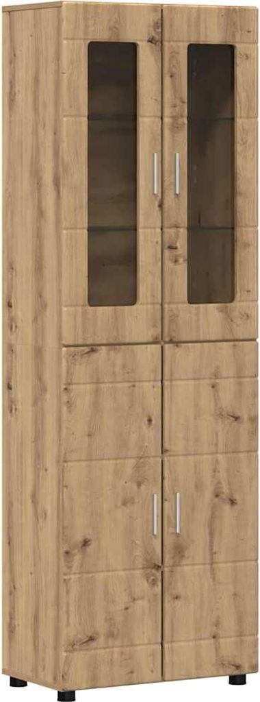 vidaXL Highboard FLORIN Artisan-Eiche 60 x 35 x 182 cm Holzwerkstoff