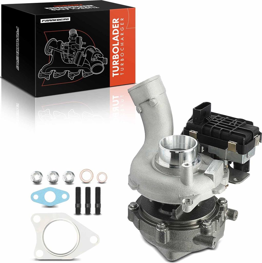 Frankberg 1x Abgasturbolader für Audi A4 8K2 A4 Avant 8K5 A5 8T3 A5 Cabriolet 8F7 A5 Sportback 8TA 2.7L 2007-2012