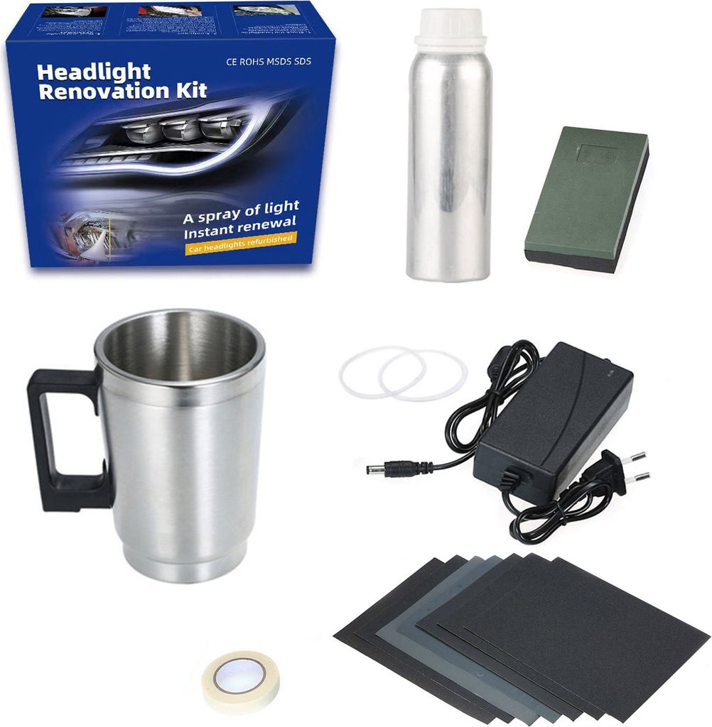 Autoscheinwerfer-Restaurierungs-Kits Produktbild 
