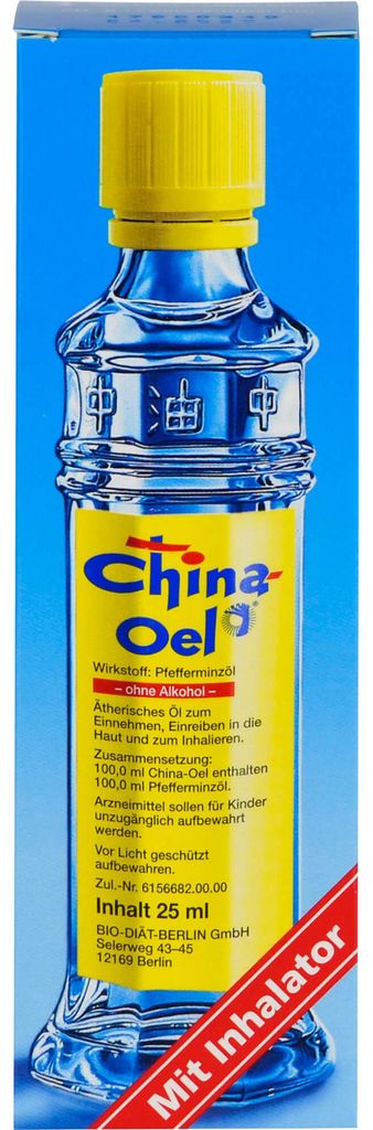 Olejek chiński z inhalatorem 25 ml Zdjęcie produktu 