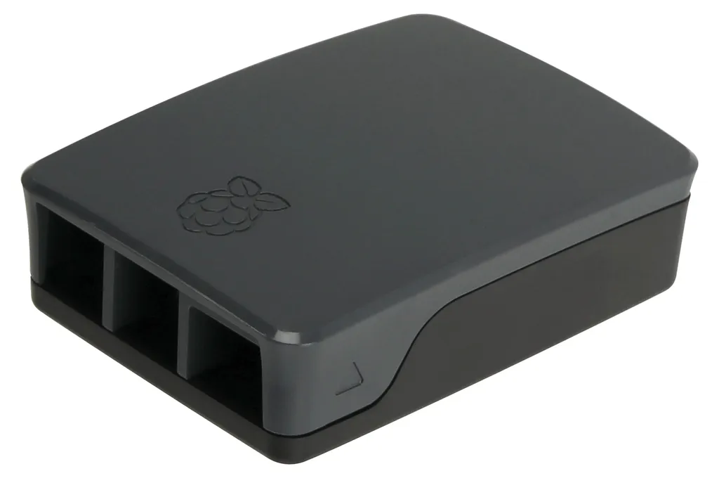 Official Raspberry Pi 4 Enclosure - Black/Grey - Design Originale - 7