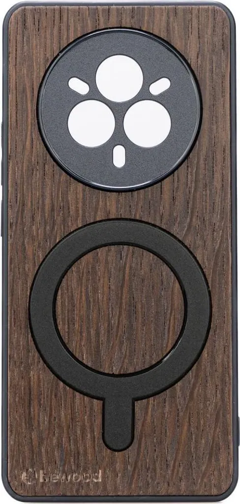 Custodia Luxury Bewood Realme 14 Pro+ 5G Legno Smoked Oak MagSafe