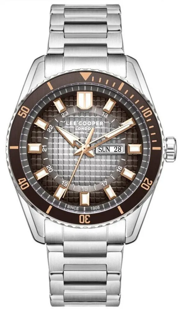Montre analogique LC08314.360 étanche et robuste en acier inoxydable