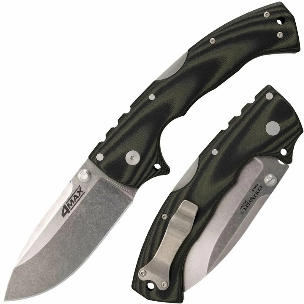 Couteau Tri-Ad Lock Cold Steel 4-Max Elite en acier premium CPM-S35VN