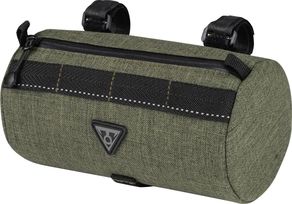 Sacoche de Guidon de Vélo Cylindrique Topeak BarBag Slim Vert Olive