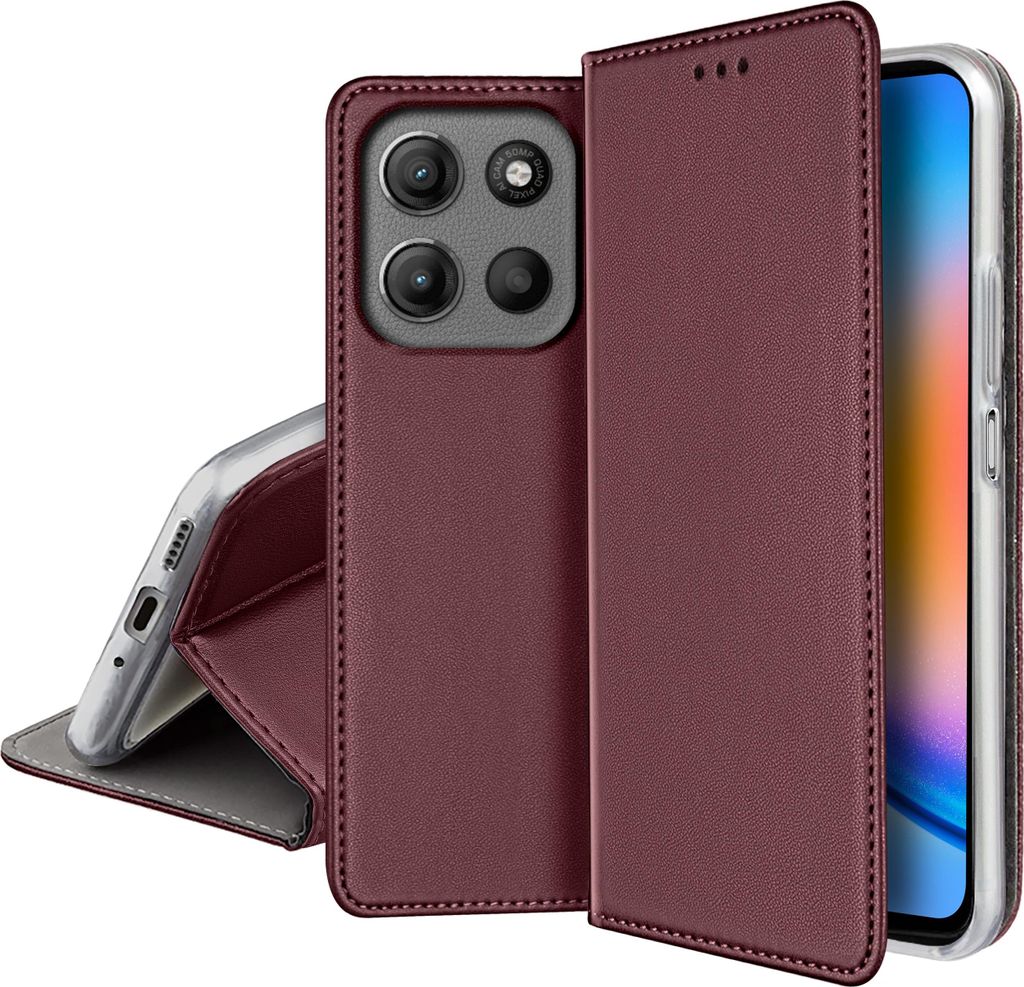 ETUI SKÓRZANE do MOTOROLA MOTO G15 | G15 POWER MAGNETYCZNE Obrázek produktu 