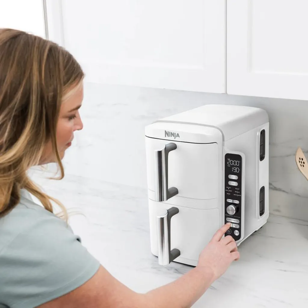 Ninja SL400EU Friteuse à air chaud Double Stack XL 9,5L Blanche - 30