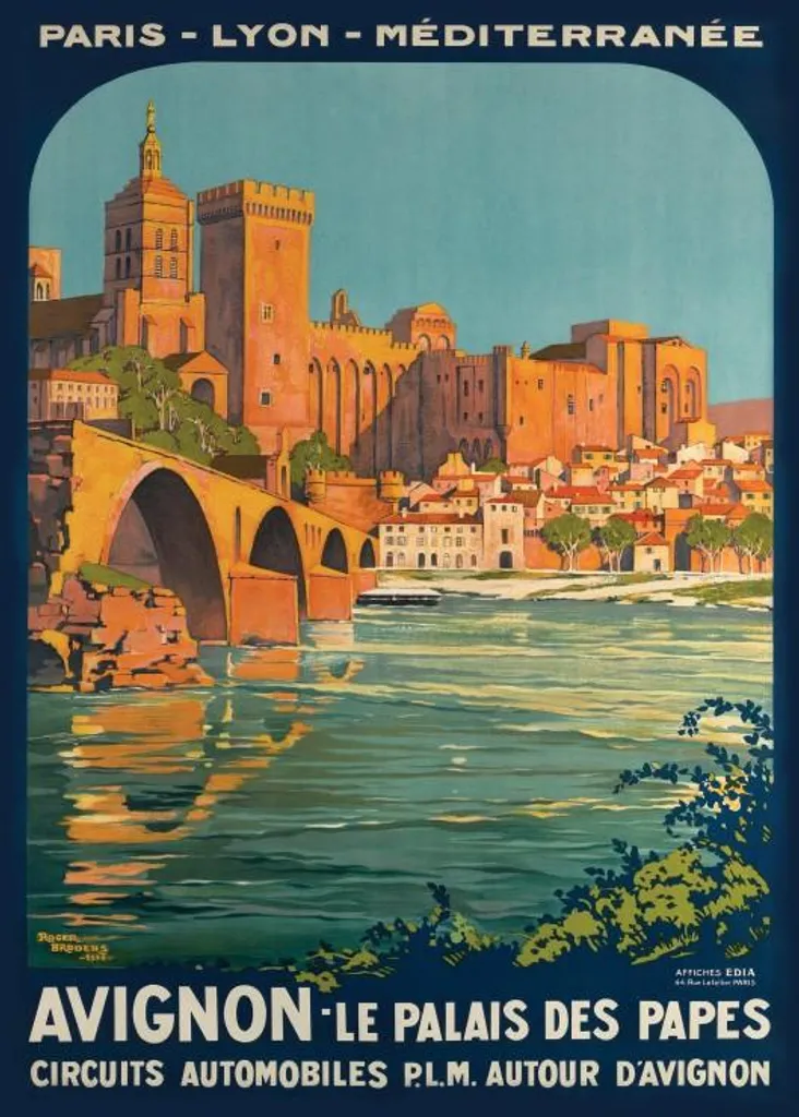 Puzzle Loisir Créatif 500 Pièces Avignon Roger Broders - Idée Cadeau Art