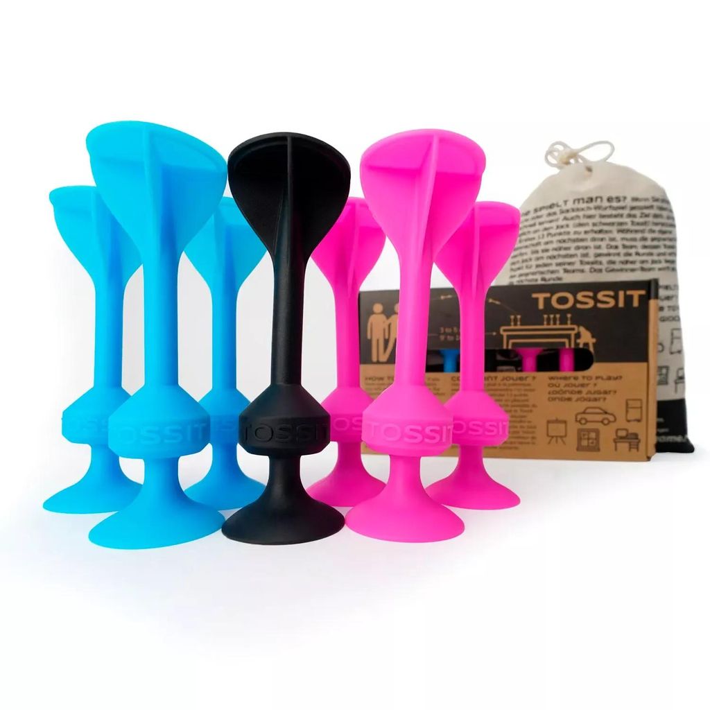 Set TOSSIT Family rosa/viola/blu/giallo: 1 giacca con 3 Immagine del prodotto 