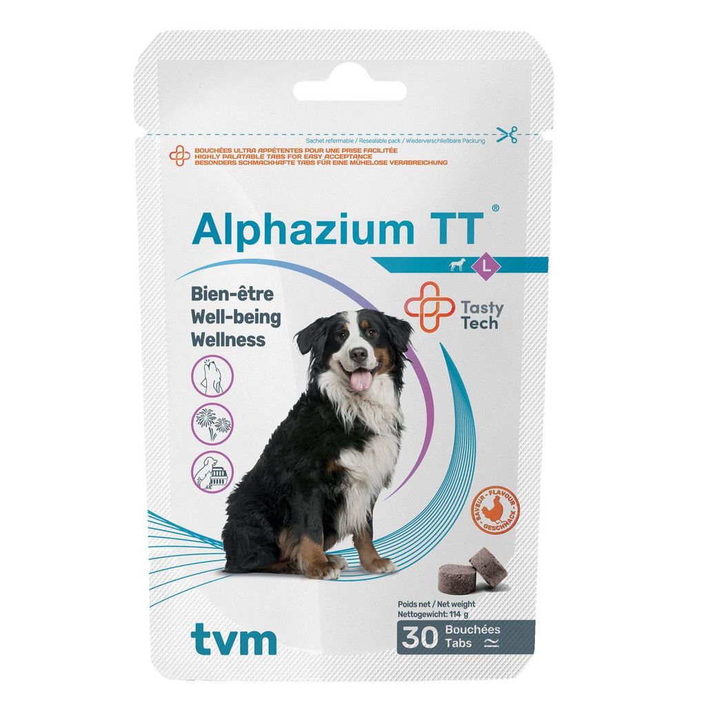 TVM Alphazium TT Größe L 30 Tabs | Hunde | Wohlbefinden & Gleichgewicht