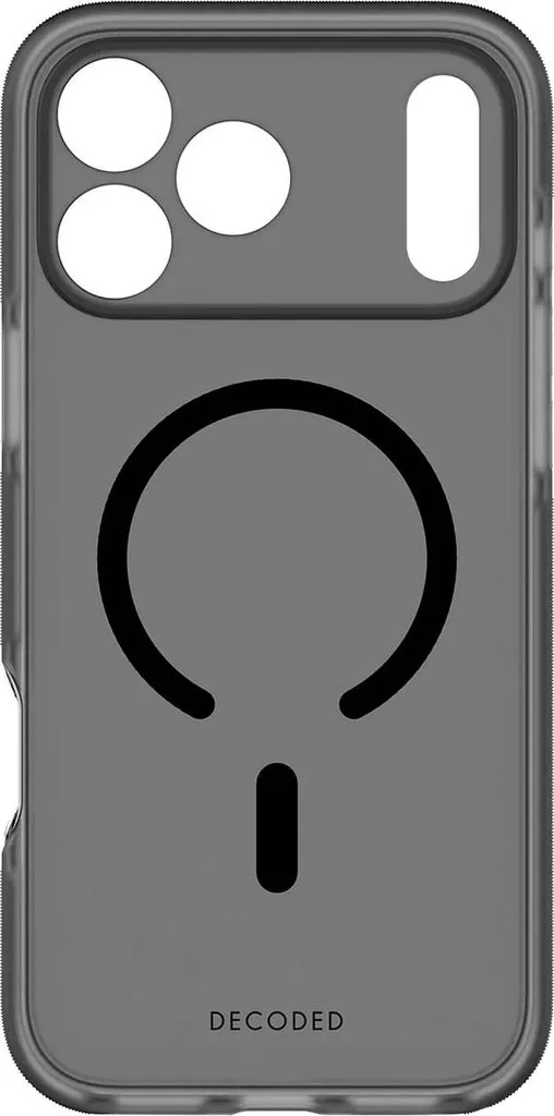 Custodia iPhone 17 Pro Max Decoded MagSafe DropTec Nera Elegante - 1