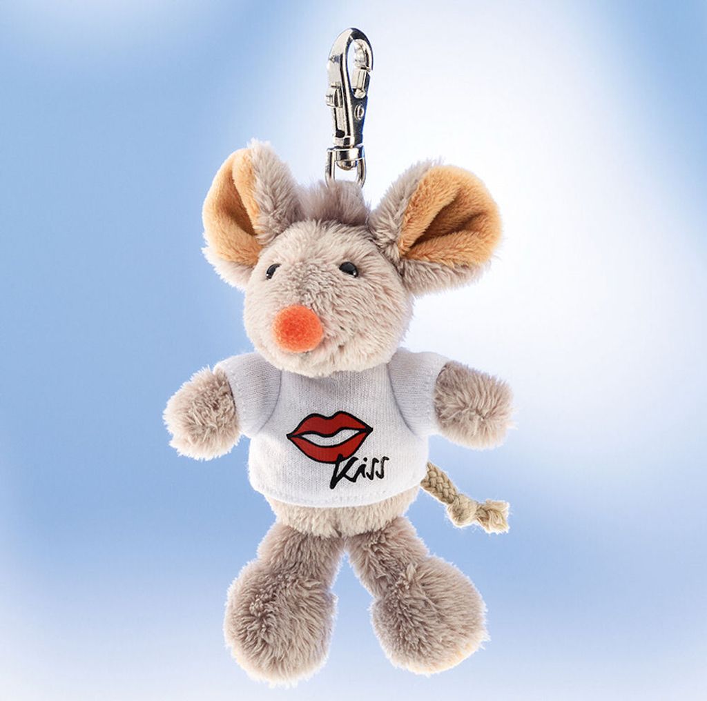Schaffer Schlüsselanhänger Maus Eddi "Kiss" 2526, Maus Eddi Anhänger
