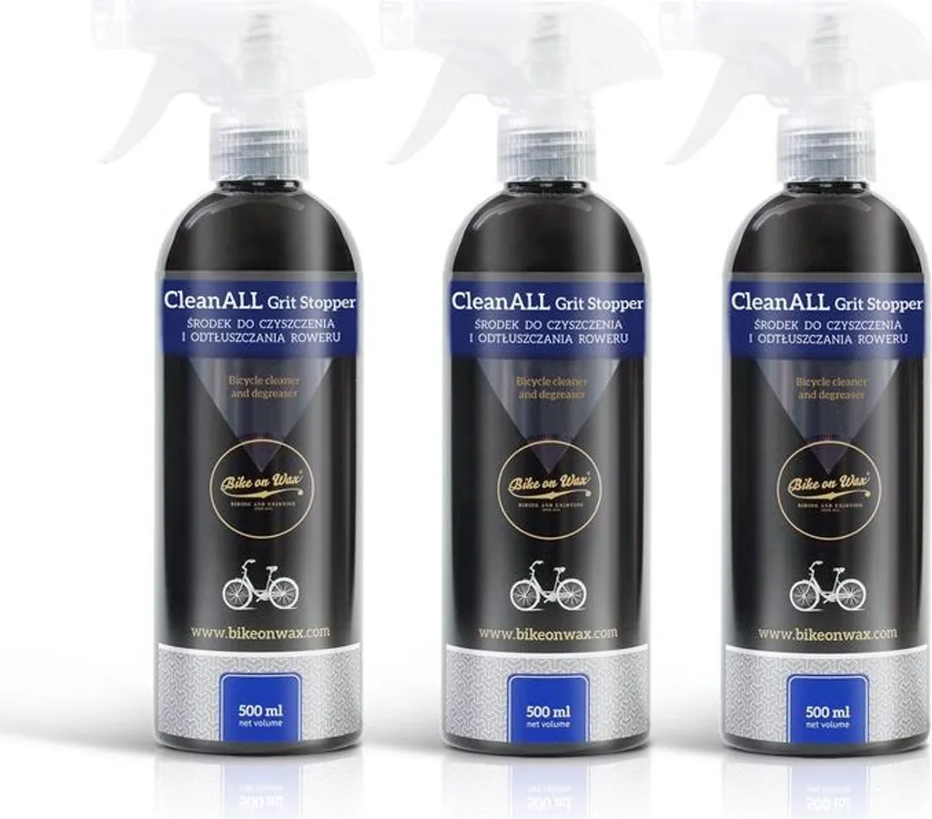 Kit nettoyant vélo 3 pièces et microfibres pour dégraissage transmission