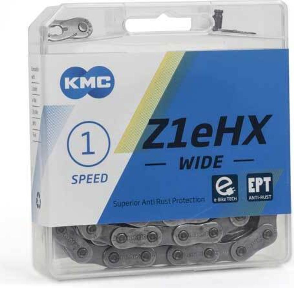 Catena per bicicletta KMC Z1eHX Wide 1/2"-1/8" 112 maglie Immagine del prodotto 