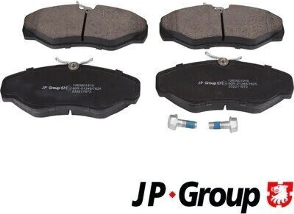 Finis les Bruits de Freinage sur Trafic II avec les Plaquettes JP GROUP