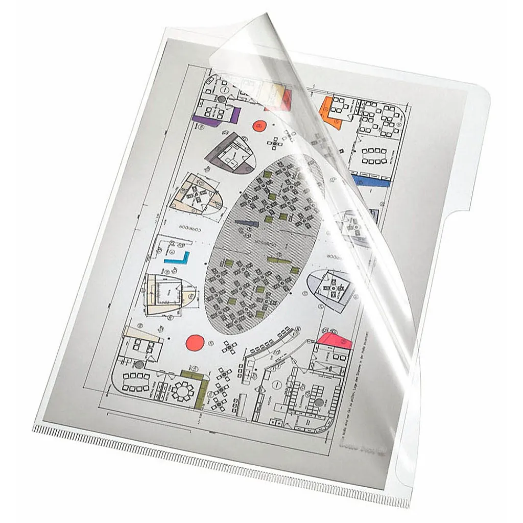 Pochette de protection A5 en PVC rigide lot de 50 exemplaires bene
