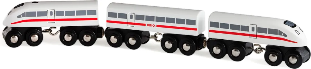 Brio 33748 Train rapide avec son 3 pièces pour circuit de bois enfant