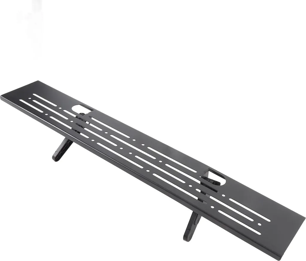 Etagère d'écran réglable et stable pour box média et routeur - 7
