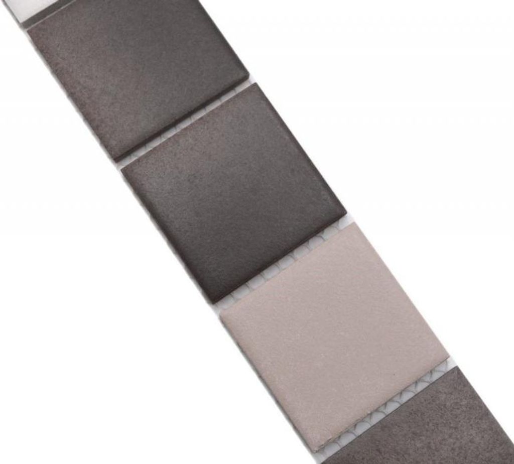 Mosaik Borde Bordüre beige braun Keramik MOS14BOR-1213