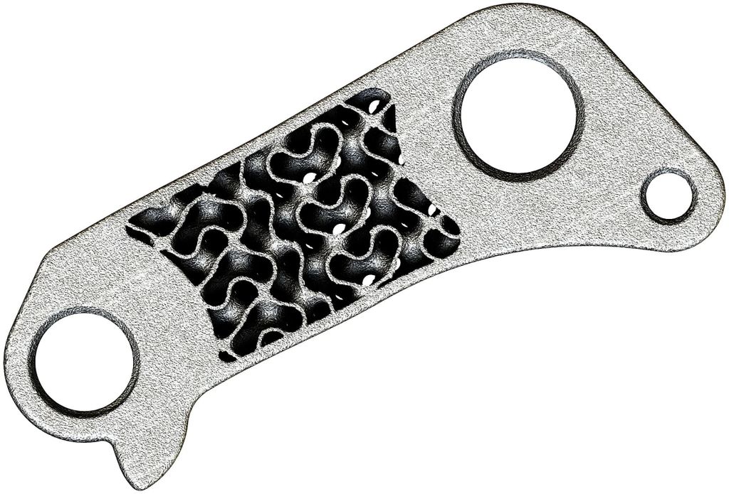 Wieszak przerzutki SILCA do Shimano, DM, z druku 3D Scott Zdjęcie produktu 