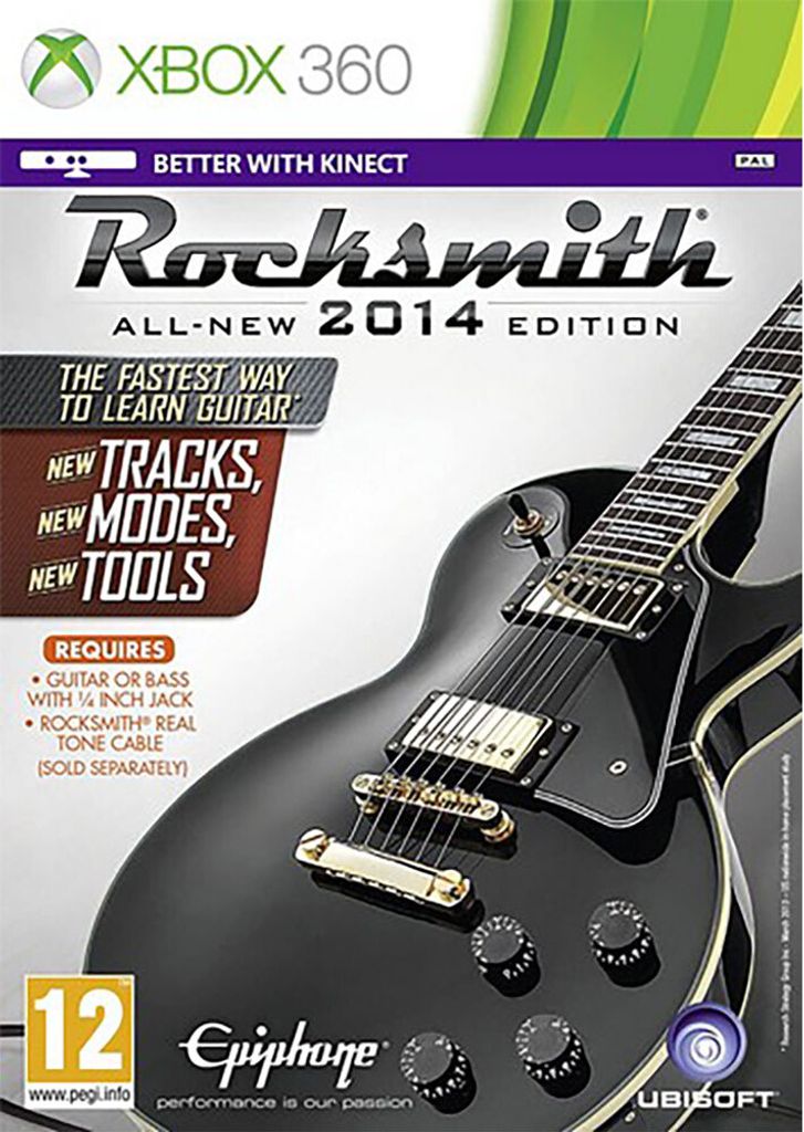 Ubisoft Rocksmith 2014, Xbox 360, Xbox 360, Multiplayer-Modus, T (Jugendliche)