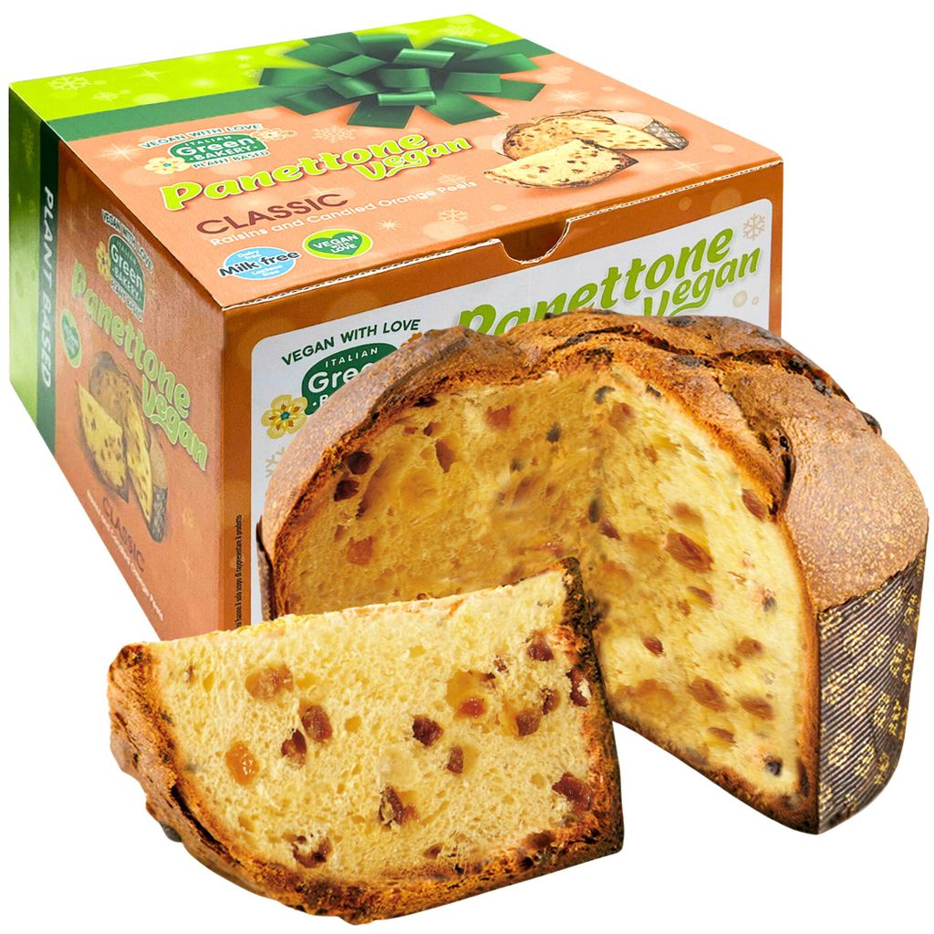 Klassischer veganer Weihnachtskuchen, 750 g, mit Rosinen Produktbild 