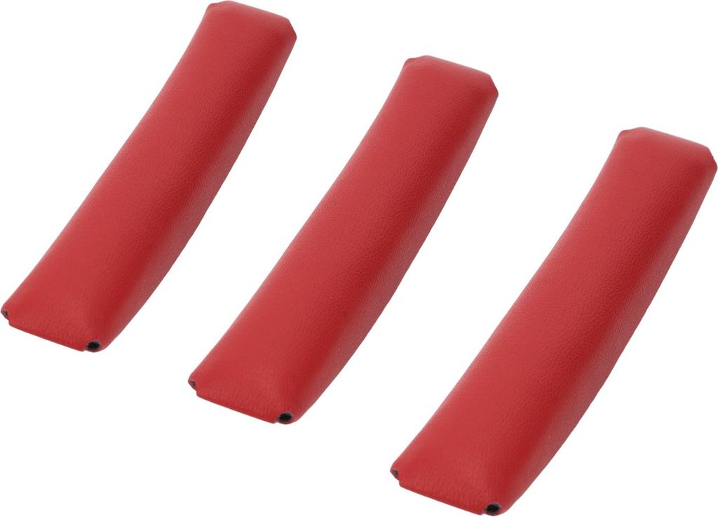 POENVFPO Bequeme Stirnbandkissenabdeckung fr Tune T700BTNC 710BT 720BT 770NC, Idealer Ersatz fr Besch?digte Pads, Lange Haltbarkeit, 3 Pack (Rot)