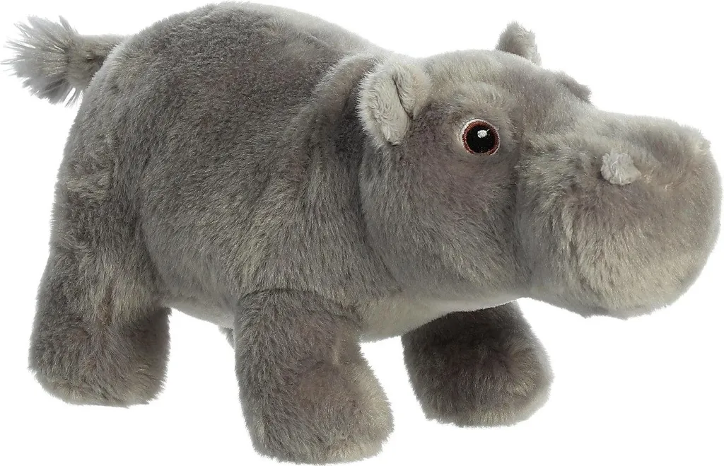 Peluche Hippo 24 cm en matériau écologique - Doudou Hippopotame Doux