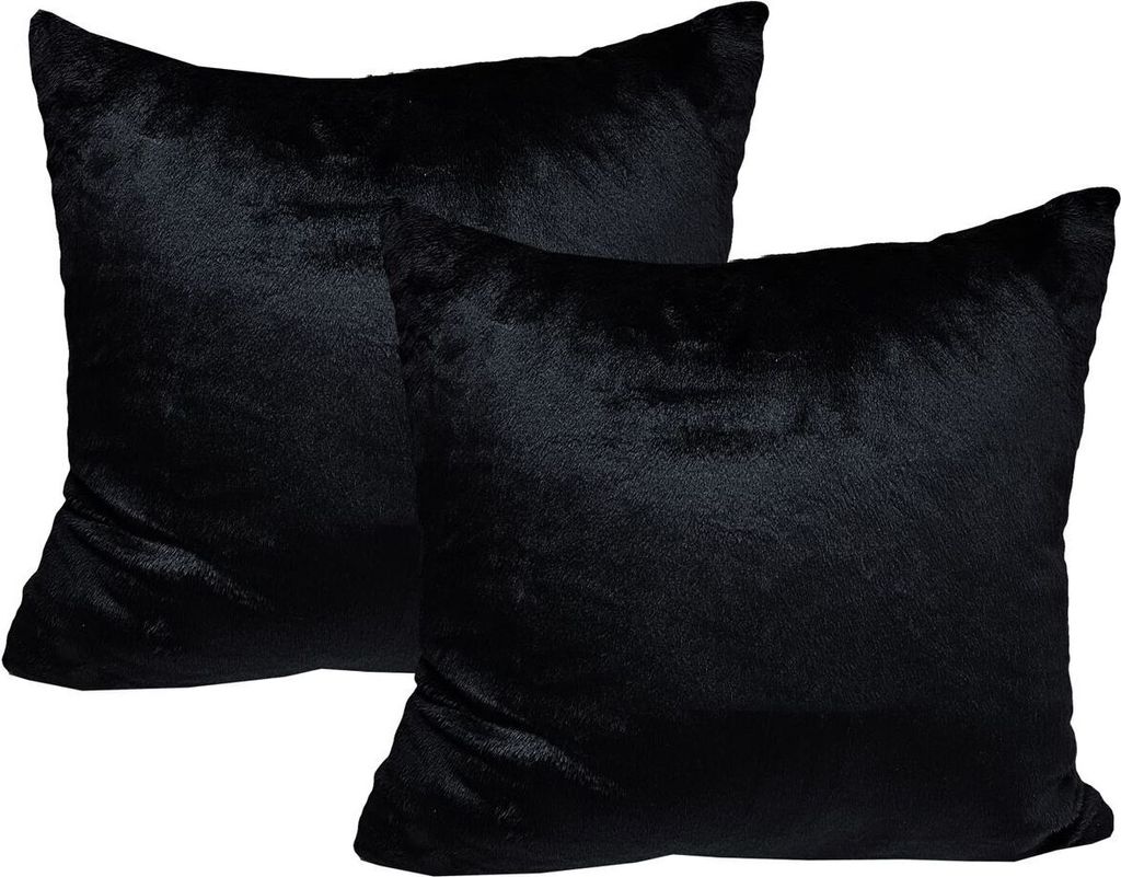 JACK 2er Set Teddy Flausch Kissenhülle Kissenbezug Produktbild 