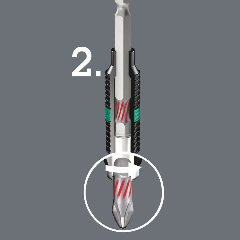 Bit Wera Hex-Plus 1.5mm 05056680001 - Resistenza Extra per Officina - 5