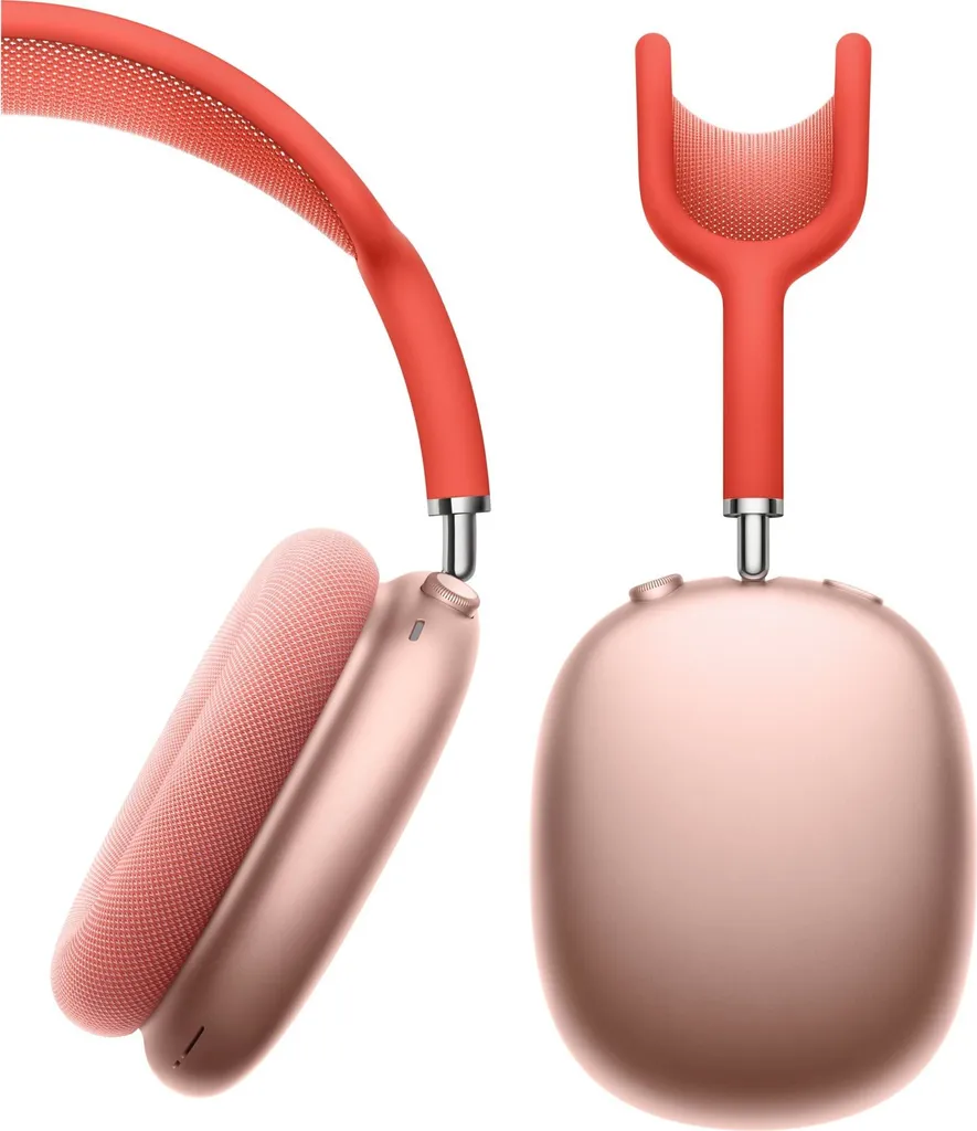 AirPods Max Rose avec Réduction Active du Bruit et Audio Spatial Apple