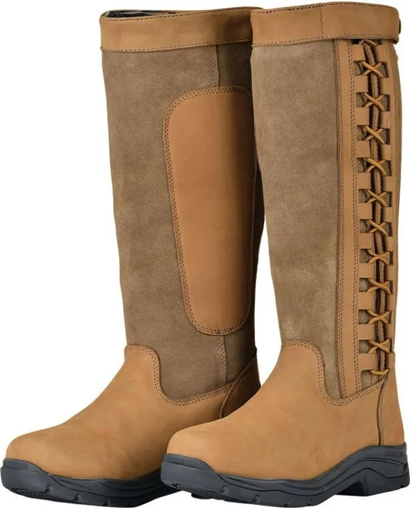 Dublin Pinnacle III Bottes d'équitation WB2281 Cuir Marron Foncé 39,5