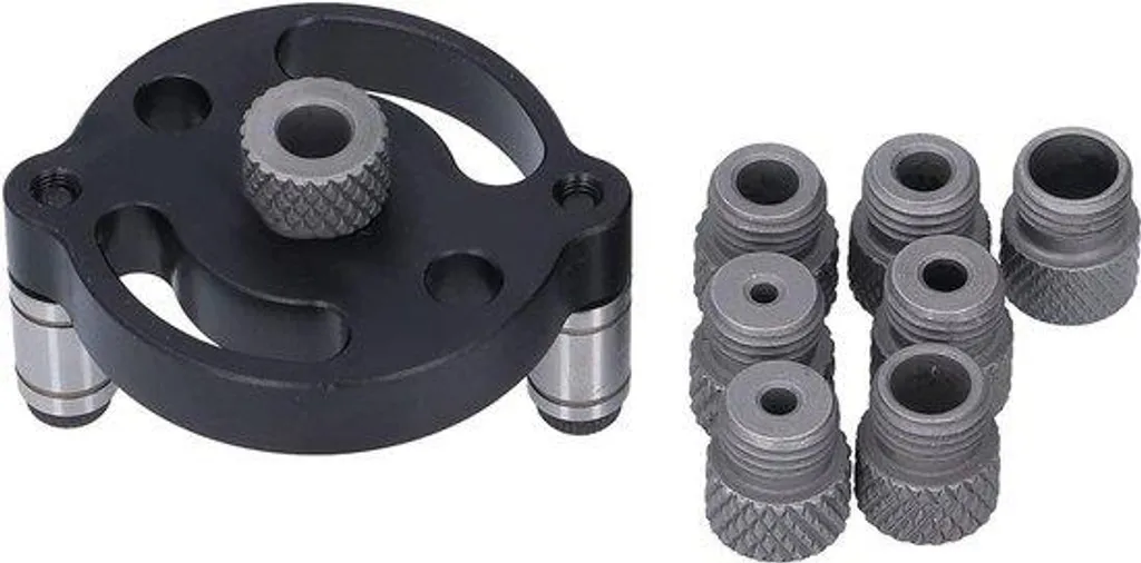 Jeu de 8 douilles de perçage verticales 3-10 mm pour guide de foret